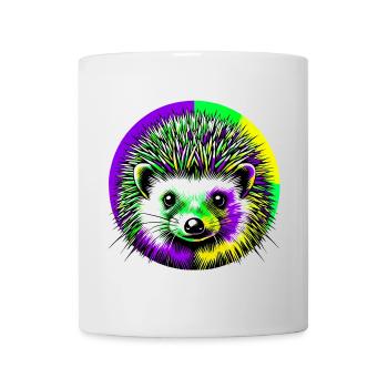 Hérisson - Mug blanc - blanc - Devant