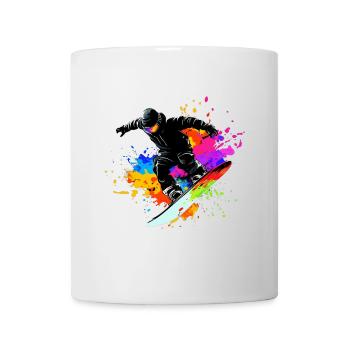 Snowboarder Snowboarding Snowboard Ski Skiing - Mug - white - Front