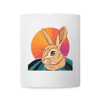 Lapin de Pâques - Mug blanc - blanc - Devant