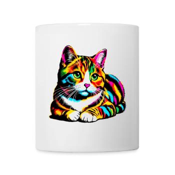 Chat - Mug blanc - blanc - Devant