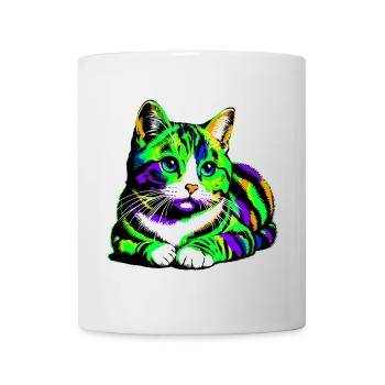 Cat - Mug - white - Front