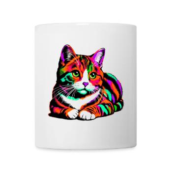 Cat - Mug - white - Front