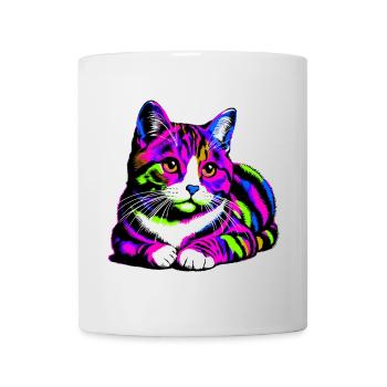 Chat - Mug blanc - blanc - Devant