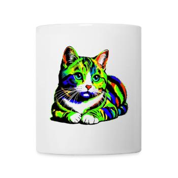 Cat - Mug - white - Front