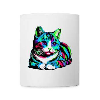 Cat - Mug - white - Front