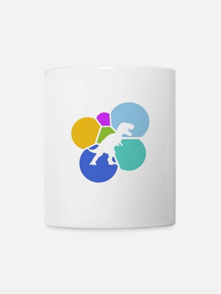 Dinosaurier Reptil Fossil - Tasse - Weiß