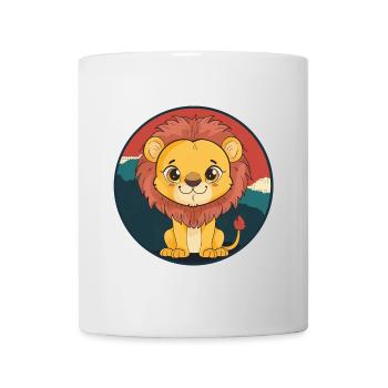 Loewe Leo Löwen - Mug - white - Front