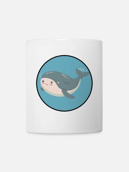 Meeresleben Meerestiere - Tasse - Weiß