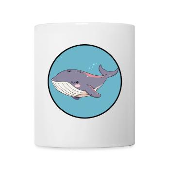 Wal Meeresleben Wale - Tasse - Weiß - Vorne