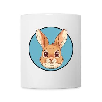 Hase Hasenzahn Ostern - Tasse - Weiß - Vorne