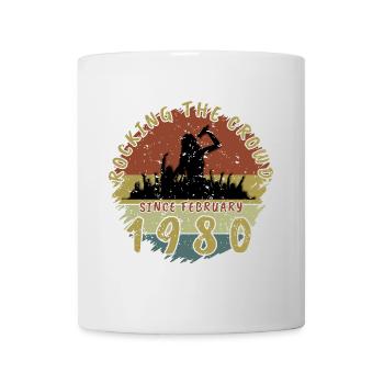 45th Birthday Rocking the crowd SNG 02/1980 - Mug - white - Front