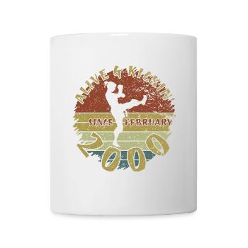 25. Geburtstag Vivant depuis 02/2000 - Mug blanc - blanc - Devant