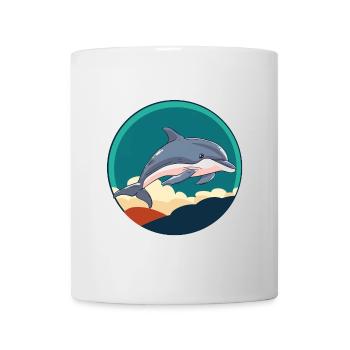 Delfin Meerestier Delfine - Tasse - Weiß - Vorne