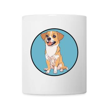 Hund Dackel Hundeliebhaberin - Tasse - Weiß - Vorne