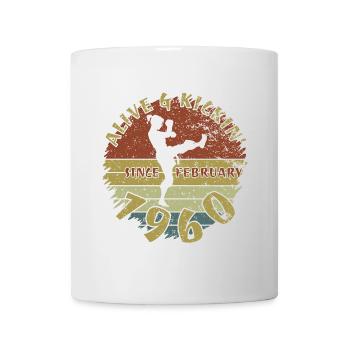 65. Geburtstag Vivant depuis 02/1960 - Mug blanc - blanc - Devant