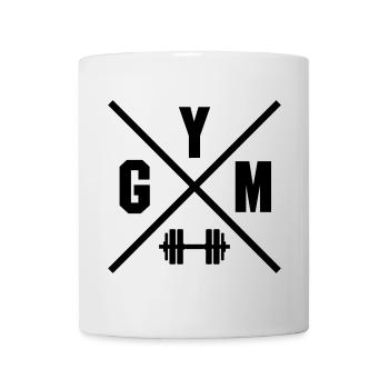 GYM Cross - Entraînement - Mug blanc - blanc - Devant