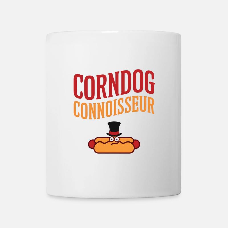 Corndog Connoisseur - Mug - white