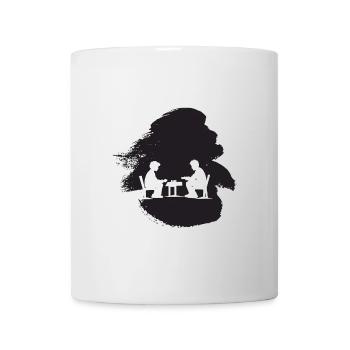 Board Games Chess Dice - Mug - white - Front