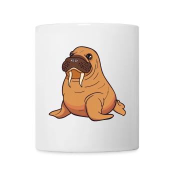 Walrus Sea Creatures Animals - Mug - white - Front