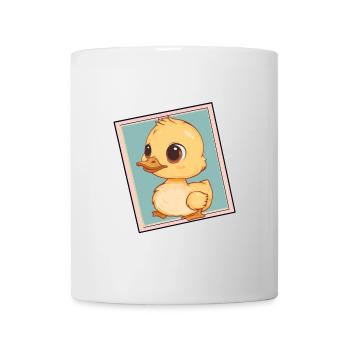 Schnabel Vogel Quak - Tasse - Weiß - Vorne