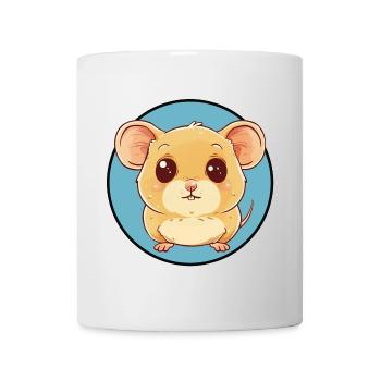 Maus - Tasse - Weiß - Vorne