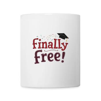 Finally Free! - Mug - white - Front