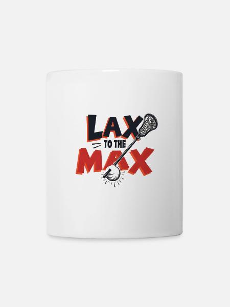 Lax to the Max - Mug - white
