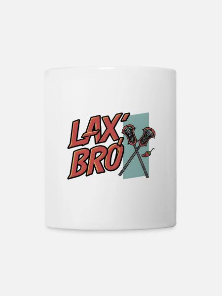 Lax, Bro - Mug - white