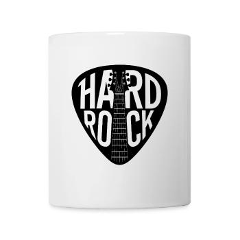 Hard Rock Guitar Pick - Mug - white - Front
