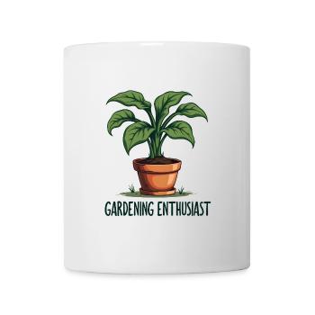 Gardening Enthusiast - Tasse - Weiß - Vorne