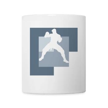 Jiujitsu MMA - Tasse - Weiß - Vorne