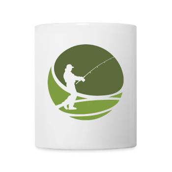 Fischer Fischerei Fischen - Tasse - Weiß - Vorne