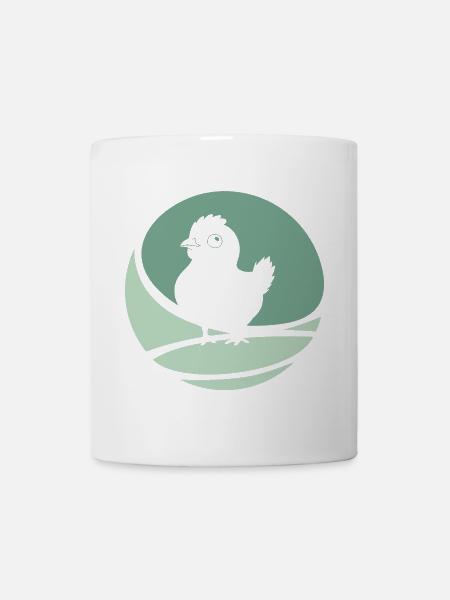 Hühnerstall Ei Geflügel - Tasse - Weiß