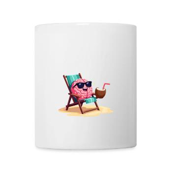 Mentalement vérifié - Mug blanc - blanc - Devant