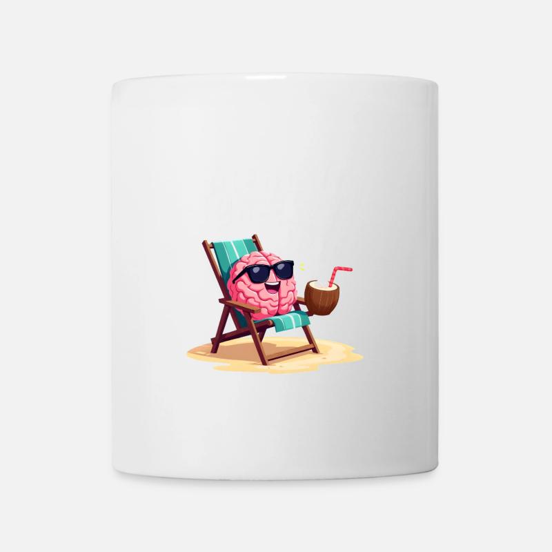 Mentalement vérifié - Mug blanc - blanc