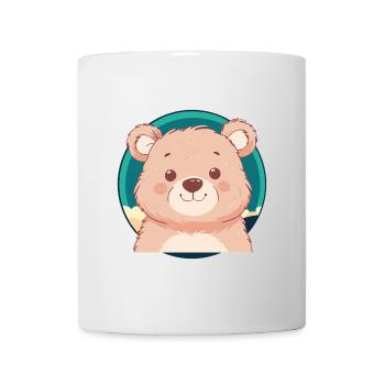 Baer Teddybär Waldtier - Tasse - Weiß - Vorne