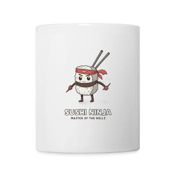Sushi Ninja - Maître des Rolls - Mug blanc - blanc - Devant