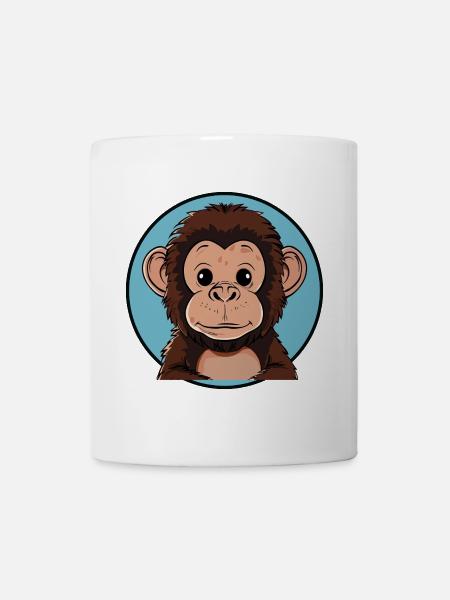 Monkey Monkey - Mug - white