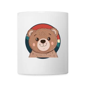 Baer Waldtier Teddybär - Tasse - Weiß - Vorne