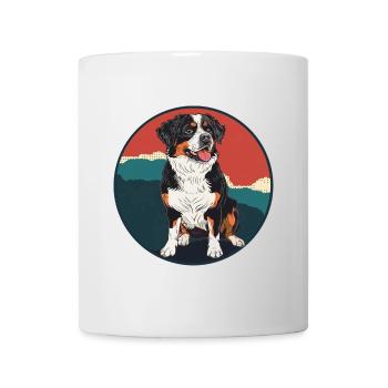 Chien Doberman Amoureux des chiens - Mug blanc - blanc - Devant