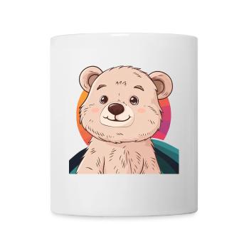 Baer Braunbär Waldtier - Tasse - Weiß - Vorne