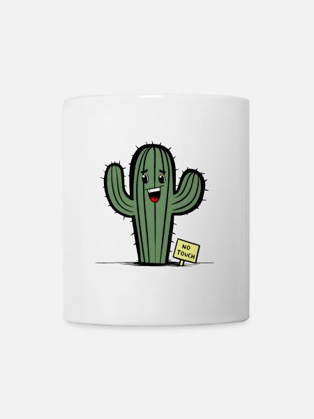 Je ne peux pas y toucher - Mug blanc - blanc