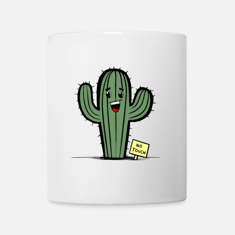 Je ne peux pas y toucher - Mug blanc - blanc