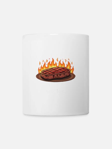 Chef-d’œuvre du gril en cours - Mug blanc - blanc