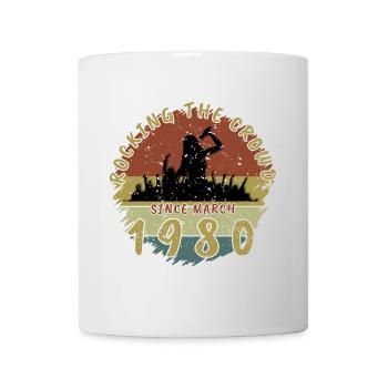 45th Birthday Rocking the crowd SNG 03/1980 - Mug - white - Front