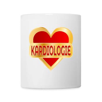 KARDIOLOGIE Kardiovaskulären Erkrankungen - Tasse - Weiß - Vorne