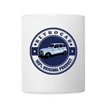 Rétro car - Mug blanc - blanc - Devant