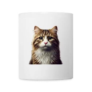 Katze - Tasse - Weiß - Vorne