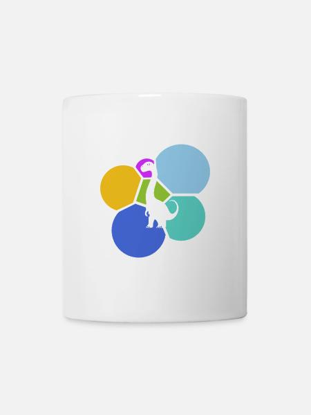 Dinosaurs Trex Reptil - Tasse - Weiß
