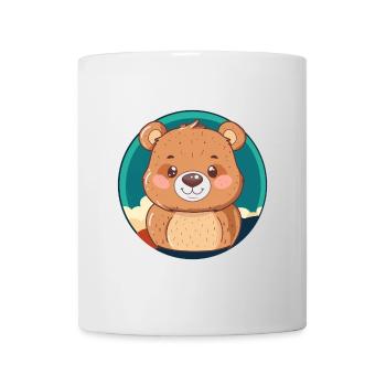 Baer Grizzly Waldbewohner - Tasse - Weiß - Vorne